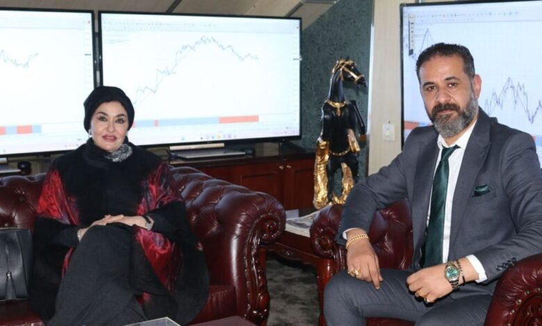 زياره الشيخه نوال آل صباح الى مقر شركه We earn FINANCE .. اليكم التفاصيل